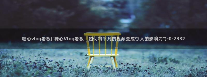 糖心vlog女模特：糖心vlog老板(\