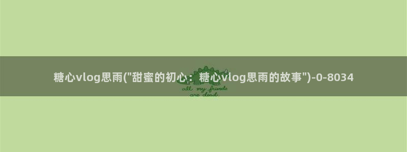 糖心vlog体验会员